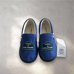 新品未使用 Noeil aime BeBe スリッポン 18.0cm ネイビー