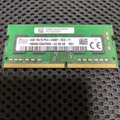 SK hynix 4GB PC4-2400T メモリ ToshibaノートPC