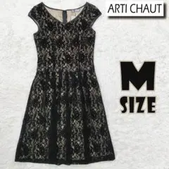 ARTI CHAUT　レースワンピース　ミモレ丈　Mサイズのサムネイル