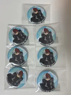 僕のヒーローアカデミア ワールドヒーローズミッション 特典 缶バッジ 轟焦凍