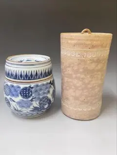 AN78 茶道具 水指 背戸窯 梅峰 捻梅水指 共箱 未使用 梅型水指 - メルカリ