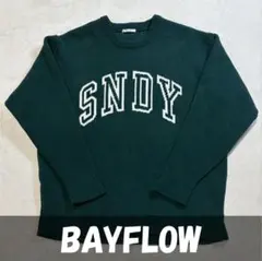 【BAYFLOW】長袖ニットセーター 3