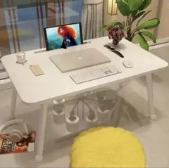 ホワイトモダンデスク