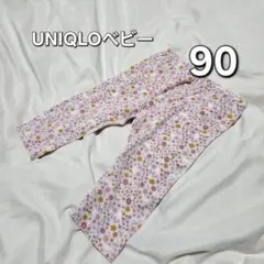 UNIQLO ベビー 花柄レギンス 90のサムネイル