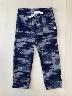 【美品】baby GAP ズボン 迷彩柄 ブルー 100cm 3歳