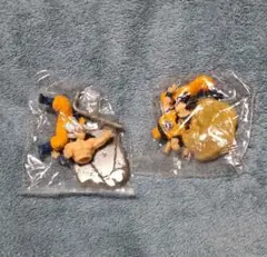 ドラゴンボール フィギュア 2体セット 孫悟空 超サイヤ人 ミニフィギュア