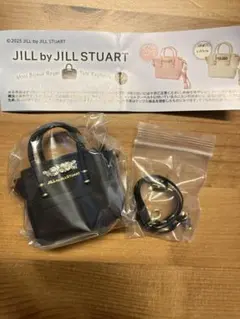 JILL by JILLSTUART ミニビジューロイヤルトートキーホルダー 黒