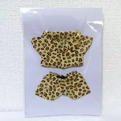 万博 ミャクミャク ポキポキぬいぐるみ コスチューム ヒョウ柄 洋服