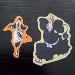 BLEACH WORLD　砕蜂　大前田希千代　ダイカットステッカー　２枚