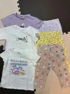 キッズ服まとめ売り Tシャツ パンツ 6点セット