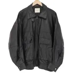 FREAK’S STORE フリークスストア　フェイクレザーブルゾン