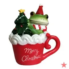 【24AW新商品2・コポー】コポー　クリスマスカップケーキとカエル