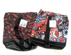 スパイダーマン　プラチナムザッカ巾着リュック 全2種 セット バッグ リュック
