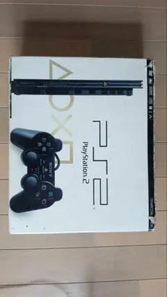 Sony PlayStation 2 本体 薄型 チャコールブラック