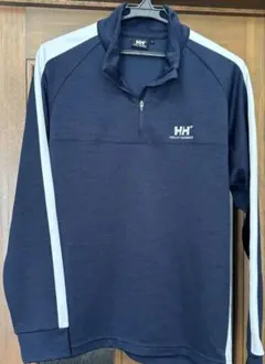 HELly Hansen ネイビー ジップアップ トレーナー L