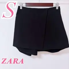 ZARA ザラ キュロット ブラック S 大人コーデ カジュアルのサムネイル