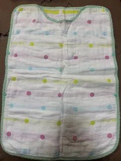 ミキハウス　ガーゼ スリーパー　ドット