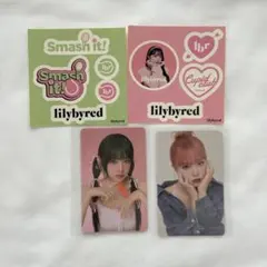 イェナlilybyred トレカ ステッカー