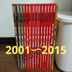 ギャロップGallop JRA重賞年鑑 増刊 2001〜2015 全15冊 競馬