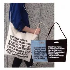 【大人気】アメリカンアパレル　トートバッグ　シティバッグ　ブラック a65a