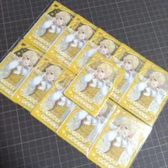 学園アイドルマスター　②セブン限定クリアカード藤田ことね×11枚