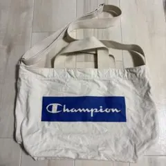 Champion トートバッグ ショルダーストラップ付き