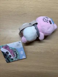 おぱんちゅうさぎ　吊り革ぬいぐるみ