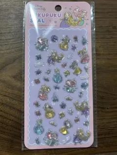 PUKUPUKU SEAL ぷくぷくシール　ディズニープリンセス