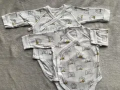 UNIQLOミッフィ60サイズ新生児ラップロンパース お着替え用長袖