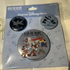 ドリームス・テイク・フライト 東京ディズニーシー 　缶バッジ