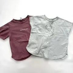 幼児　Tシャツ　半袖　110 女の子　２枚セット　子供服