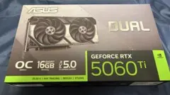 ASUS DUAL GeForce RTX 5060 Ti 16GB