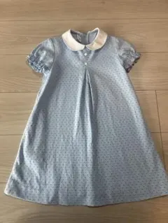 familiar 水色 ワンピース 110サイズ