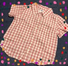 【半袖】チェック柄シャツ★