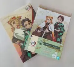 鬼滅の刃 クリアファイル 竈門炭治郎 煉獄杏寿郎 3枚