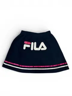 （美品）フィラ　FILA 裏起毛　スカート　160 ネイビー