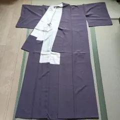 色無地 着物 袷 パープル系のサムネイル