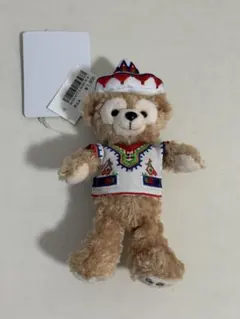 ダッフィーぬいぐるみバッジ