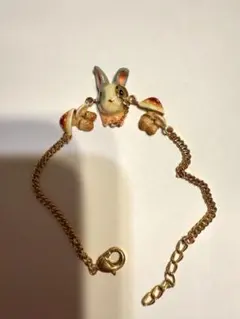 うさぎときのこ ブレスレット