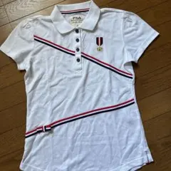 FILA ポロシャツ ホワイト Lサイズのサムネイル