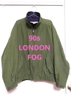 LONDON FOG スウィングトップ カーキ ネイビーのサムネイル