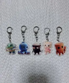 イタリアンブレインロットトゥントゥントゥンサフール キーホルダー 5個セット