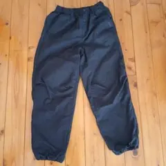 黒ジョガーパンツ　裏起毛