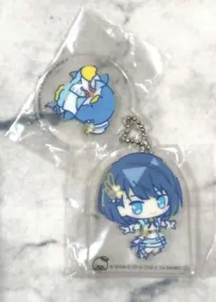 桐谷遥 プロセカ カプセルミニキャラ Wアクリルキーチェーンコレクション