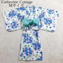 美品！キャサリンコテージ（M）浴衣　セパレート　紫陽花柄　帯 ワンピース