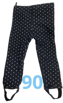 即購入OK‼️ ブラック　レギンス　ベビースパッツ　ボトムス　90㎝