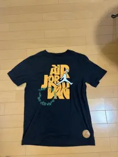 NIKE JORDAN Tシャツ ブラック ジュニア L