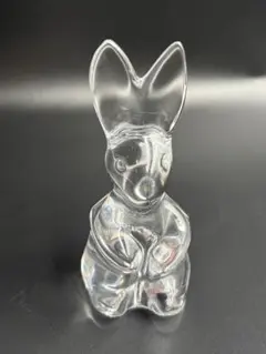 バカラ　希少　ブルー　ラビット バード Spinning フィギュリン バカラ 希少 ブルー ラビット バード Spinning フィギュリン - メルカリ