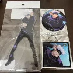 呪術廻戦 五条悟 MAPPA×tsutaya 缶バッジ　アクスタ