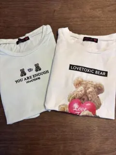 Lovetoxic 長袖Tシャツ 2枚セット M L